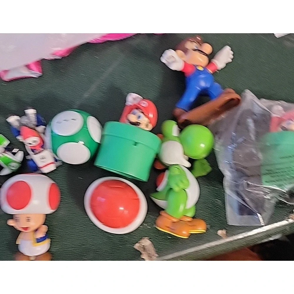 Mixed lot McDonald's & etc.. Nintendo Mario‎ Kart Toys etc..